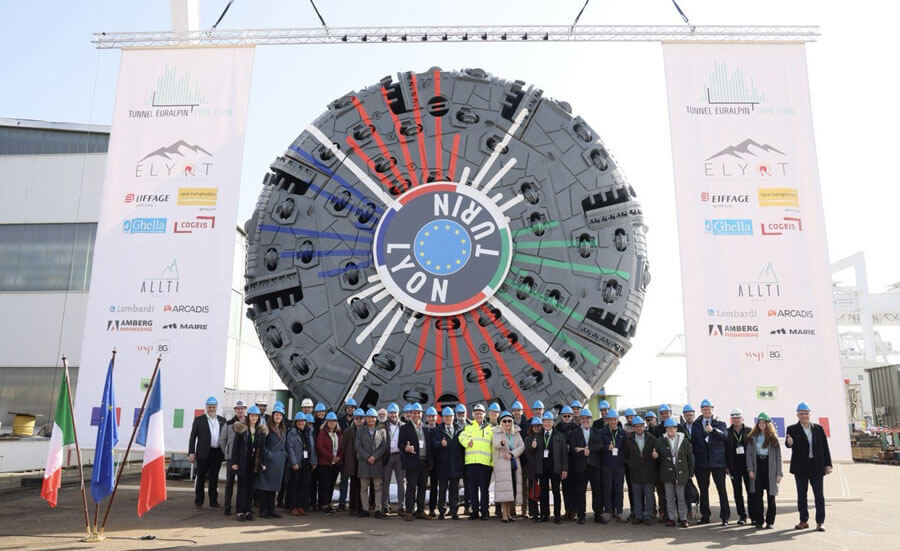 The Fifth TBM for Mont Cenis Base Tunnel