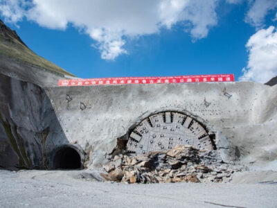 Gudauri Tunnel TBM Breakthrough
