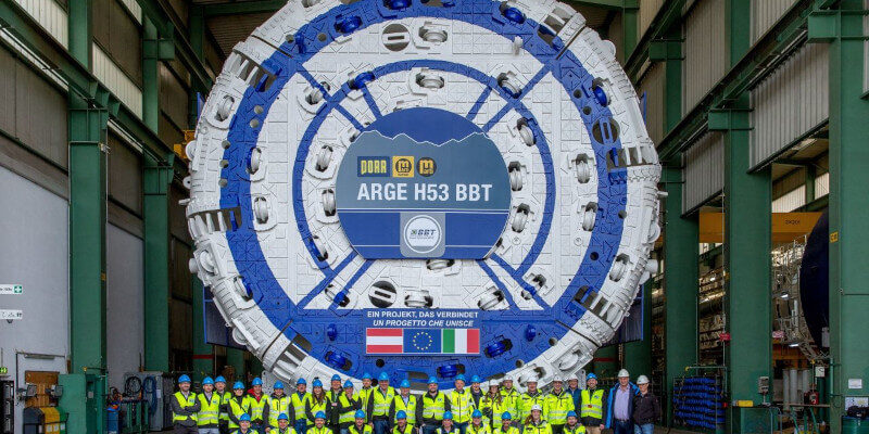 Herrenknecht TBM for Brenner Base Tunnel