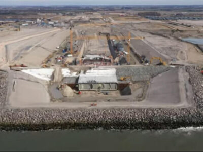 New Dyke Over Fehmarnbelt Tunnel Portal