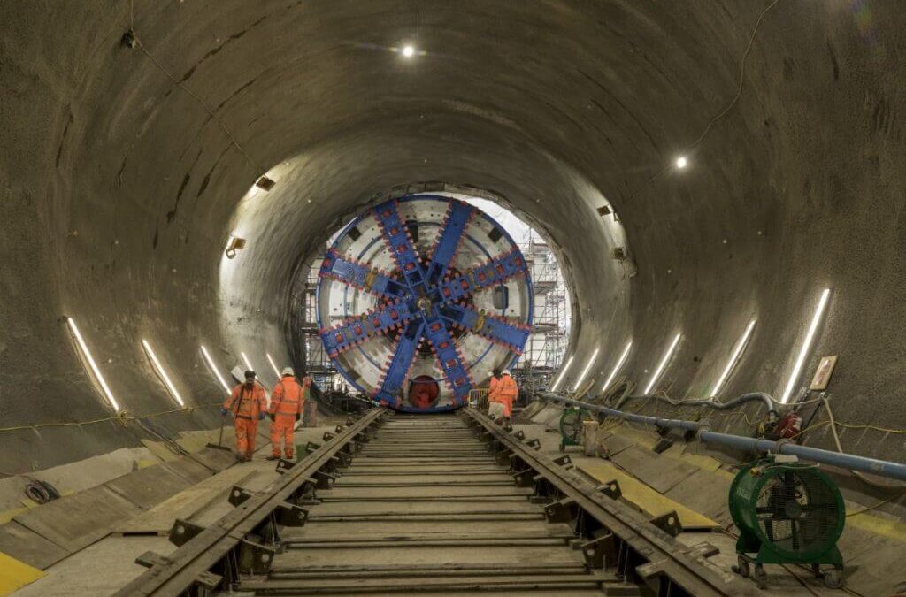 Northholt tunnel of HS2