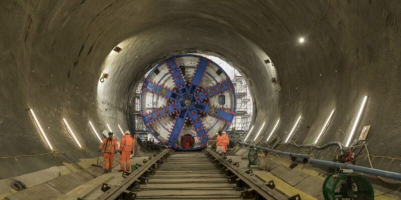 Northholt tunnel of HS2