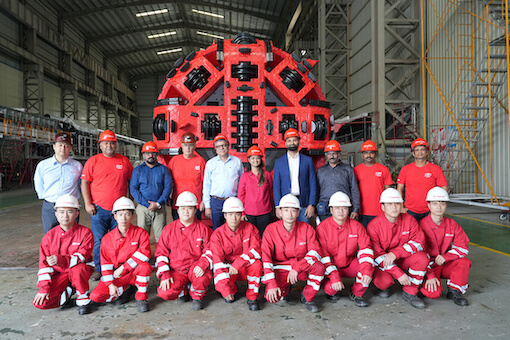 Terratec EPBM for Mumbai Wastewater Project