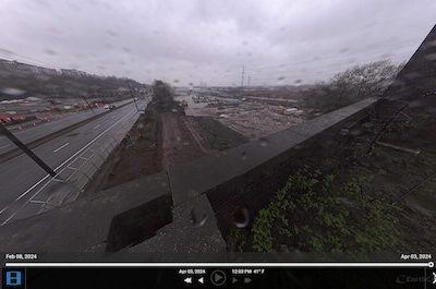 Tonnelle Avenue Project EarthCam Picture