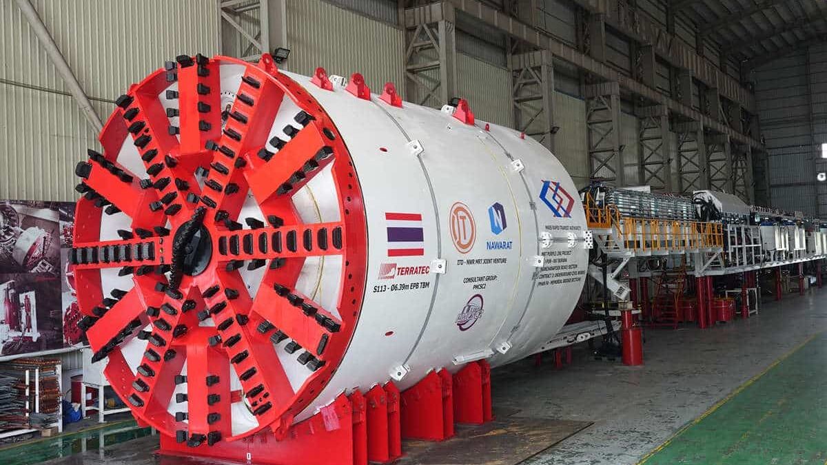 TERRATEC EPB TBM for Bangkok Metro Purple Line