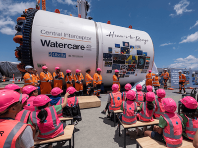 Watercare's Central Interceptor Project TBM