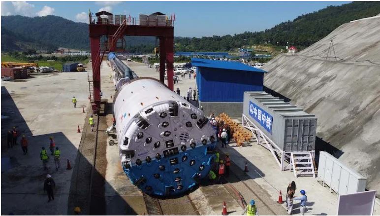 6.4m diameter Robbins double shield TBM 