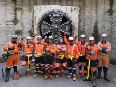 Auckland’s Central Interceptor Project - Launching of Second micro - TBM