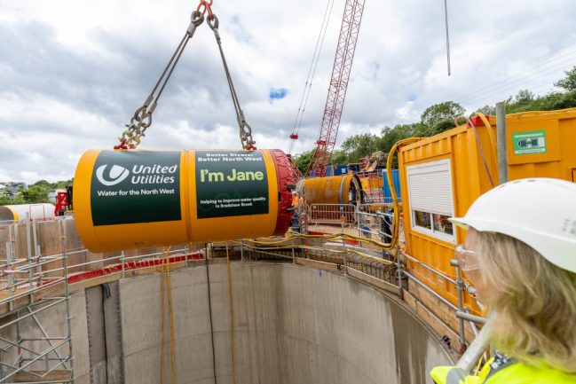 United Utilities Project Tunnelling Begins In Bolton