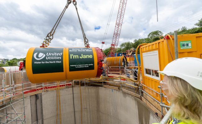 United Utilities Project Tunnelling Begins In Bolton