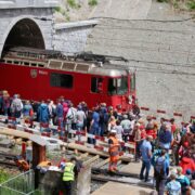 Albula Railway Tunnel - Inauguration of the project