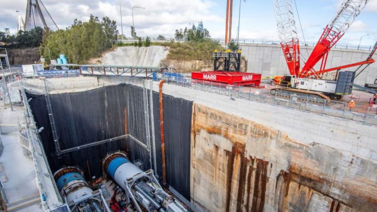 Sydney Metro West - Launching latest TBM