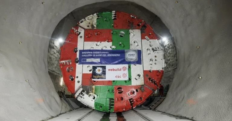 Brenner Base Tunnel - TBM Lilia Completes Her First 3kms