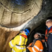 Preston Brook Tunnel inspection