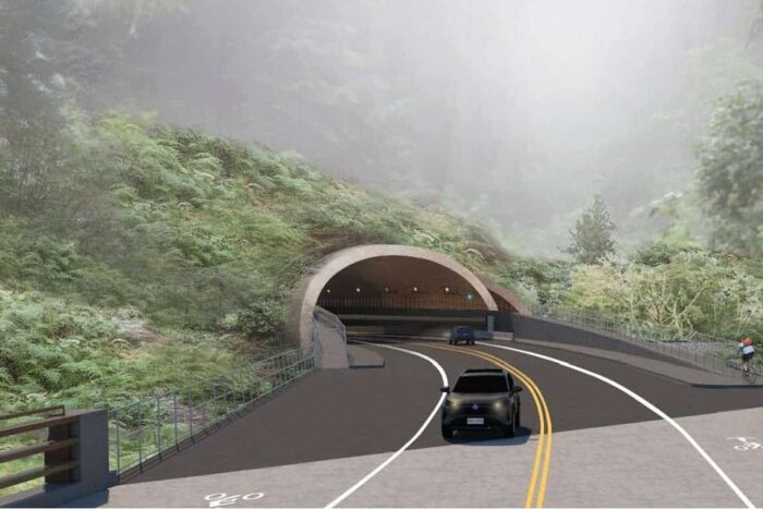 Last Chance Grade tunnel