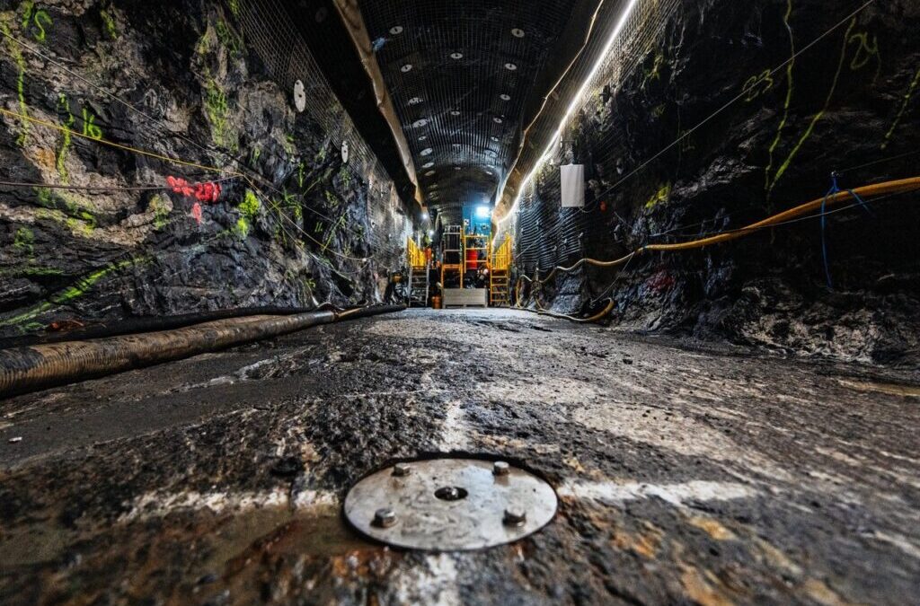 Posiva ONKALO deposition hole boring