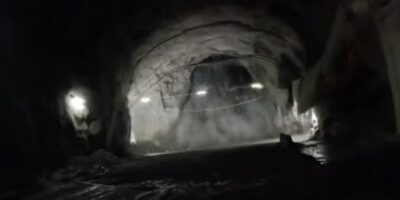 Rogfast E02 Kvitsøy ventilation shaft breakthrough