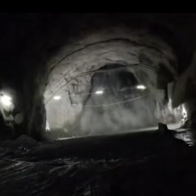 Rogfast E02 Kvitsøy ventilation shaft breakthrough