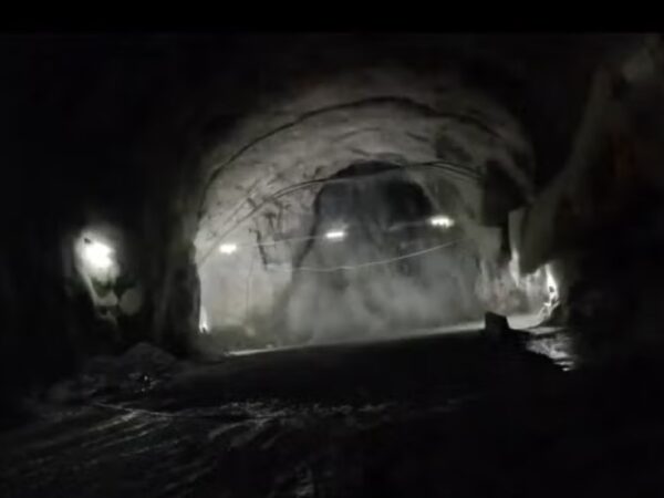 Rogfast E02 Kvitsøy ventilation shaft breakthrough