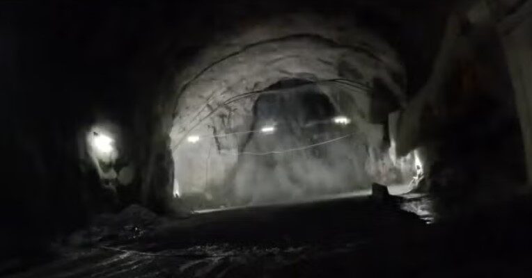 Rogfast E02 Kvitsøy ventilation shaft breakthrough