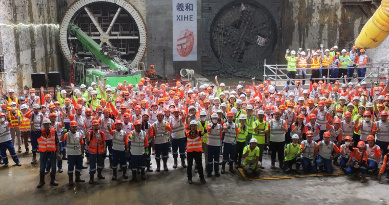 Hong Kong Station overrun tunnels