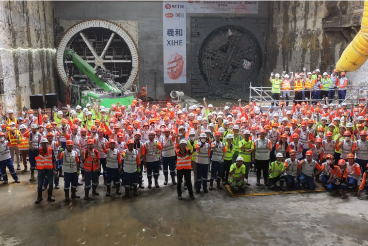 Hong Kong Station overrun tunnels