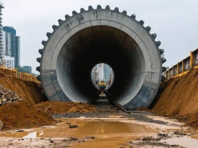 Afcons Mumbai desalinated water tunnel