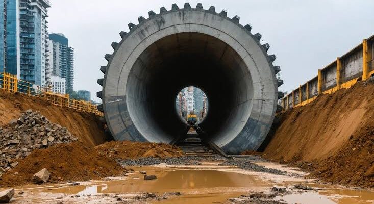 Afcons Mumbai desalinated water tunnel