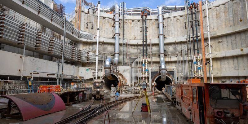 Alkimos desalination tunnels