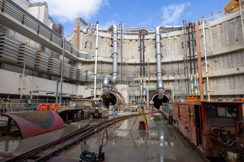 Alkimos desalination tunnels