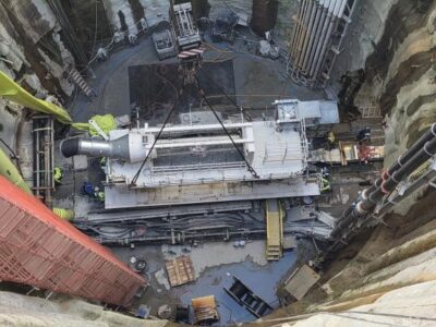 Potomac River Tunnel TBM Mary