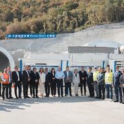 Kvanj Tunnel breakthrough