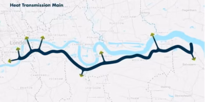 London Strategic Heat Main tunnel