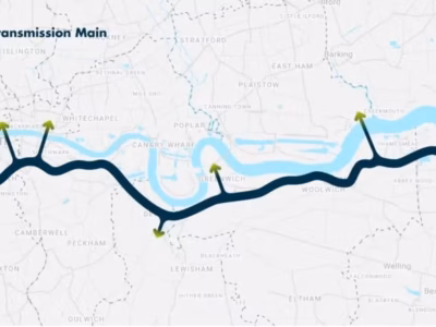 London Strategic Heat Main tunnel