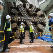 Metro Manila Subway TBM breakthrough