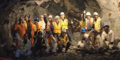 Eagle Mountain pipeline tunnel