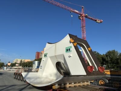 Łódź high-speed rail tunnel TBM