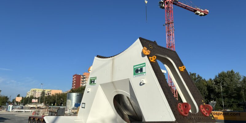 Łódź high-speed rail tunnel TBM
