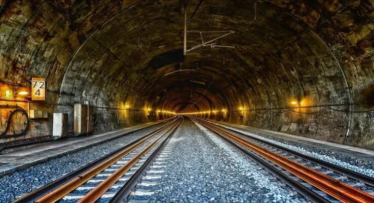 Jintang undersea rail tunnel