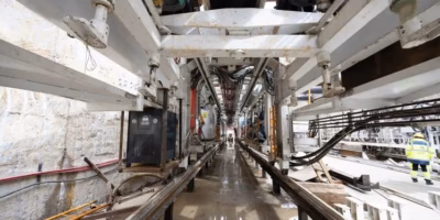Bucharest Metro Line 6 tunnelling