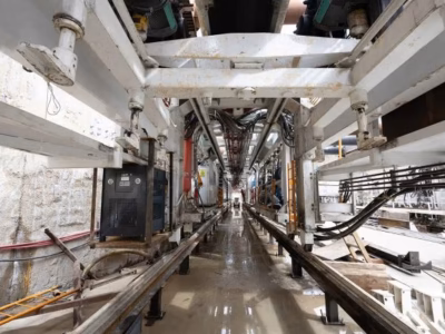 Bucharest Metro Line 6 tunnelling