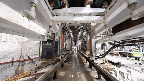 Bucharest Metro Line 6 tunnelling