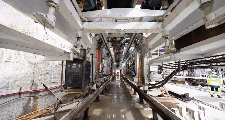 Bucharest Metro Line 6 tunnelling