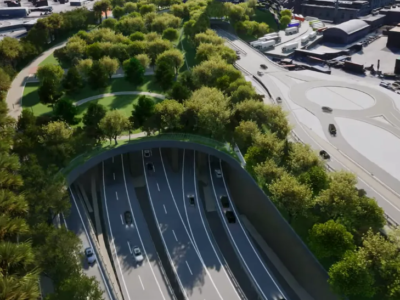 Genoa undersea road tunnel