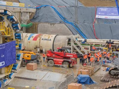 Kinga TBM Poland evacuation tunnel