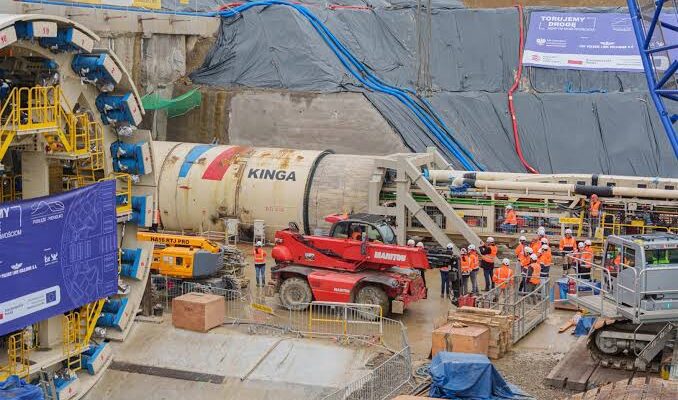 Kinga TBM Poland evacuation tunnel