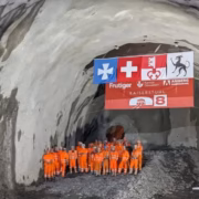 Kaiserstuhl Tunnel excavation