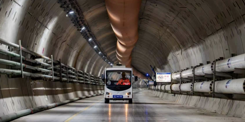 TBM breakthrough on Qingdao’s second Jiaozhou Bay Tunnel