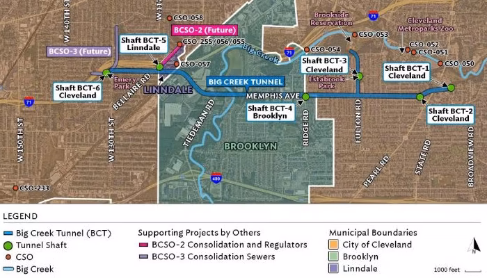 Big Creek Tunnel contract