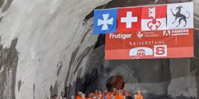 Kaiserstuhl Tunnel excavation